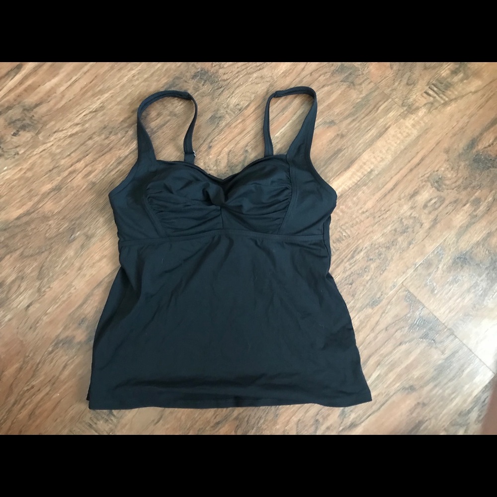 Black swimsuit top